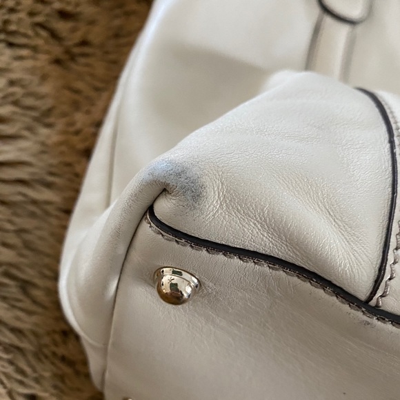 Gucci***Cream leather Authentic Gucci tote - Picture 10 of 12